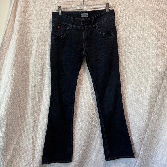 Hudson Jeans Like New Size 28 Beth mid-rise baby boot w/ flap - Picture 10 of 10